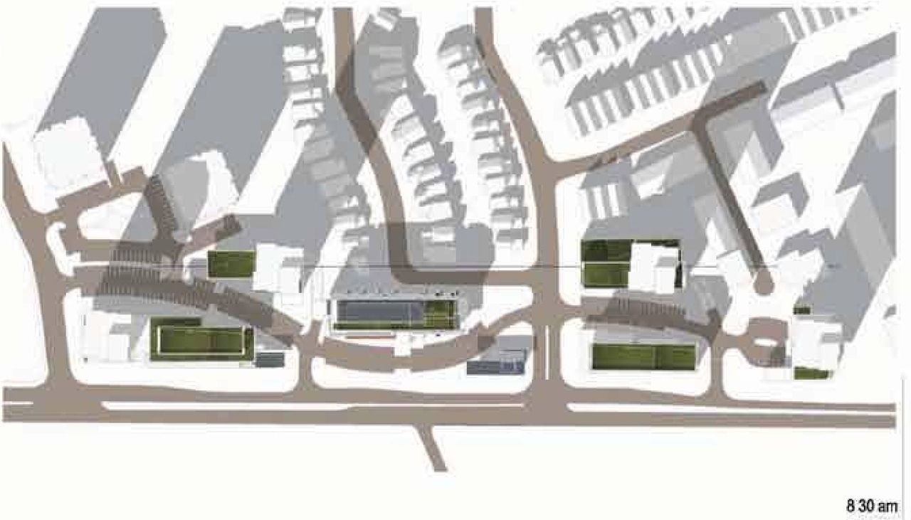 Construction site plan for project from page 41 of the file 'Urban Design Panel - Formal Submission'