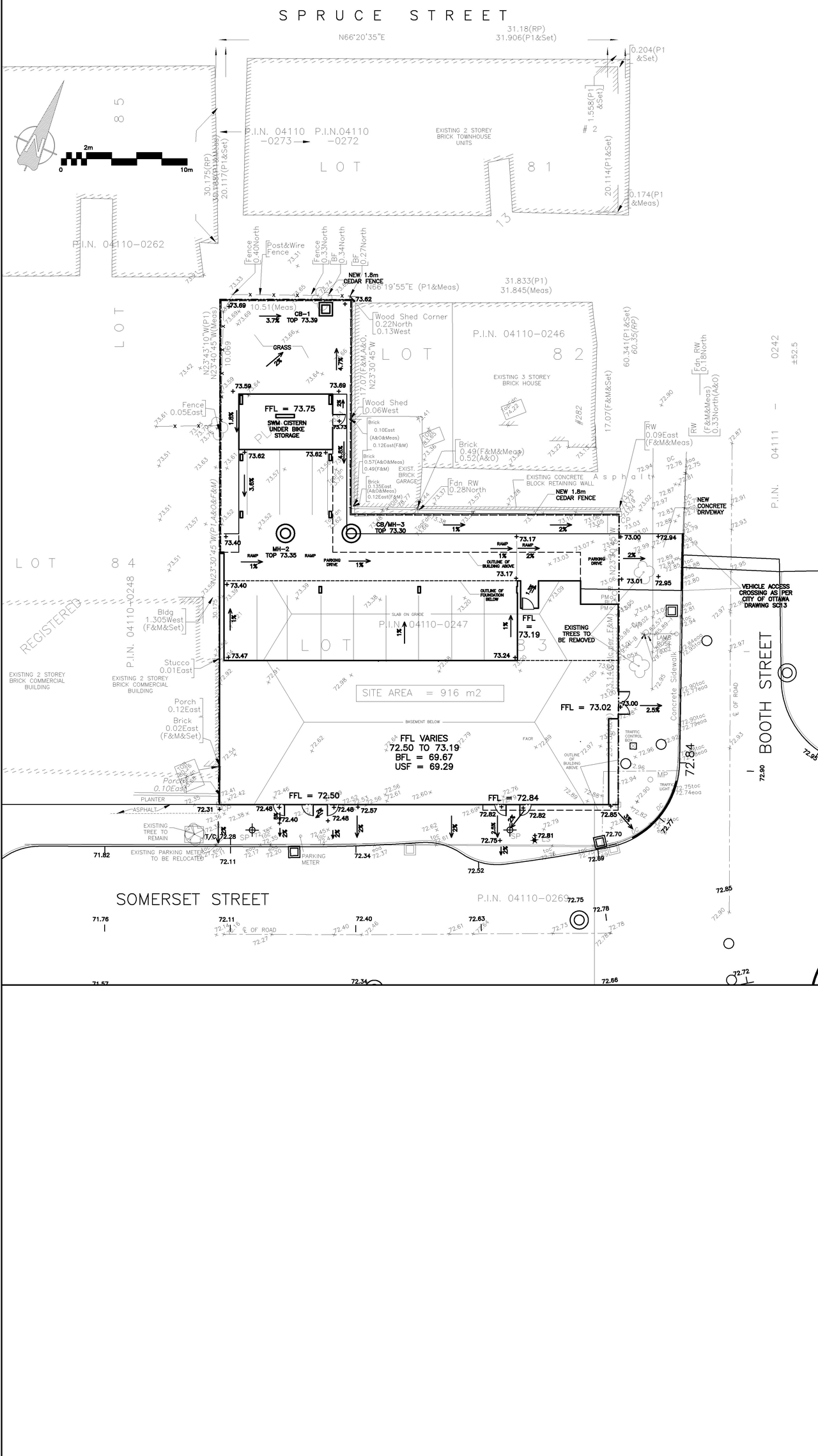 Construction site plan for project from page 17 of the file 'Urban Design Brief D07-12-11-0166'