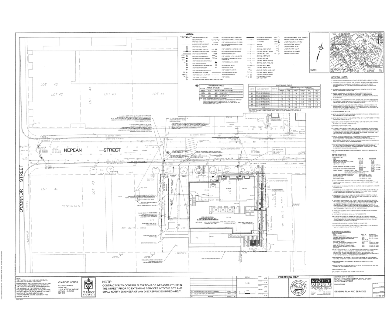 Construction site plan for project from page 23 of the file 'Urban Design Brief D07-12-11-0227'