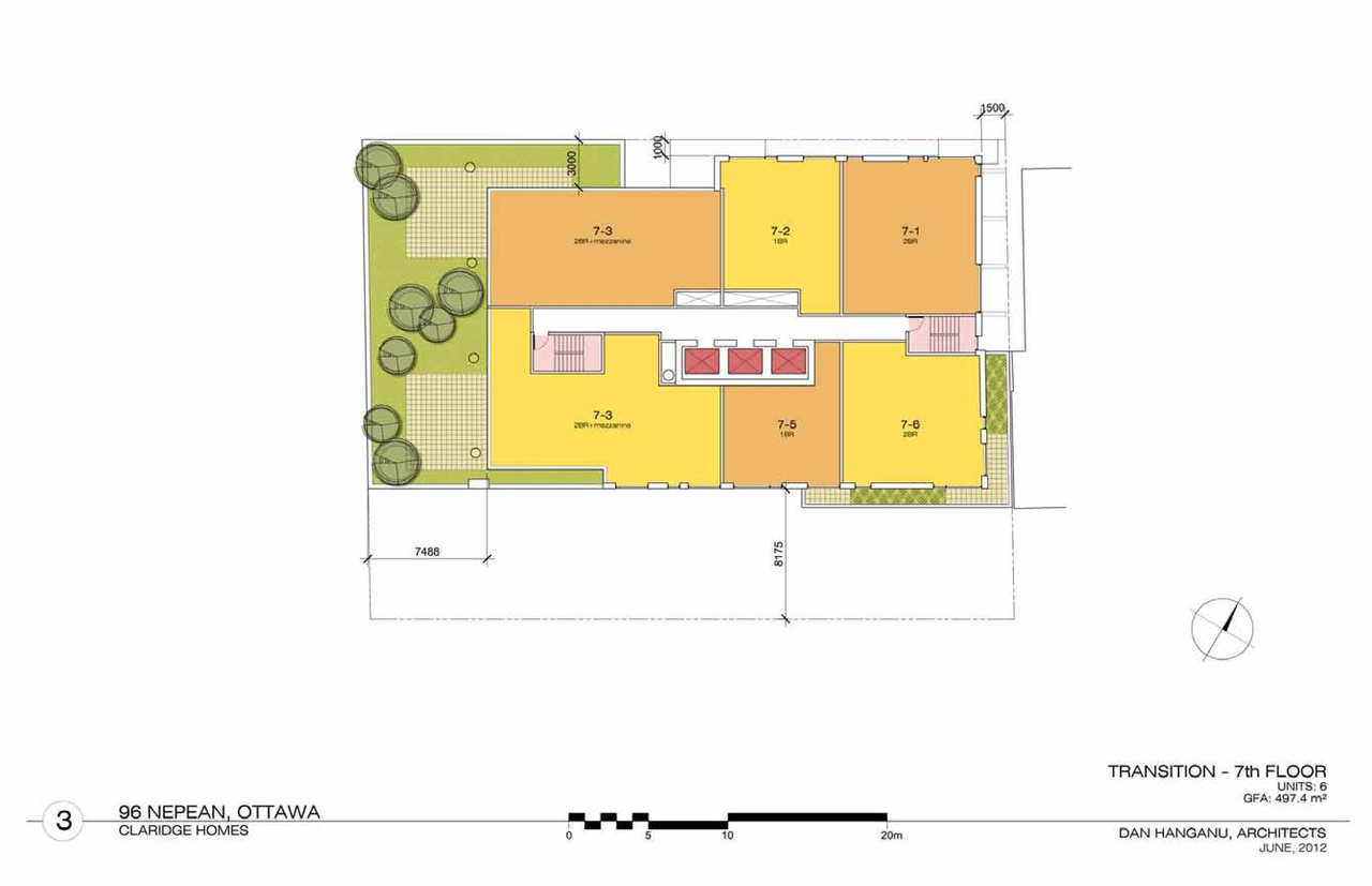Construction site plan for project from page 26 of the file 'Urban Design Brief D07-12-11-0227'