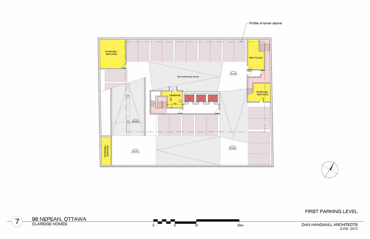 Floor plan for project from page 30 of the file 'Urban Design Brief D07-12-11-0227'