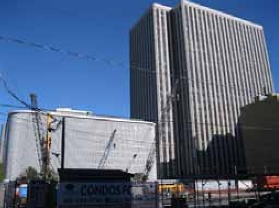 Rendering of building from page 9 of the file 'Urban Design Brief D07-12-11-0227'