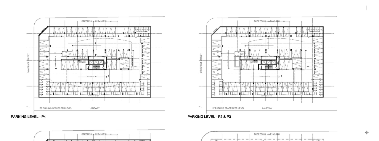 Floor plan for project from page 24 of the file '1040 and 1050 Somerset Street West Urban Design Brief1'