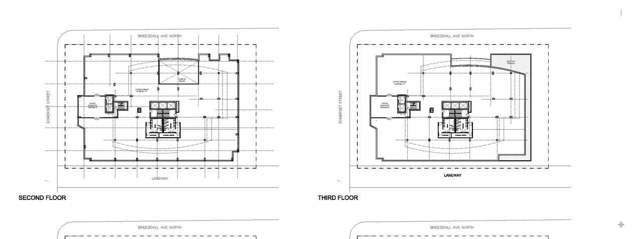 Floor plan for project from page 25 of the file '1040 and 1050 Somerset Street West Urban Design Brief1'