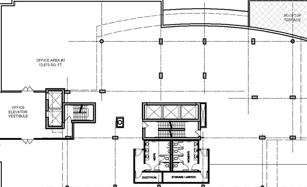 Floor plan for project from page 25 of the file '1040 and 1050 Somerset Street West Urban Design Brief1'