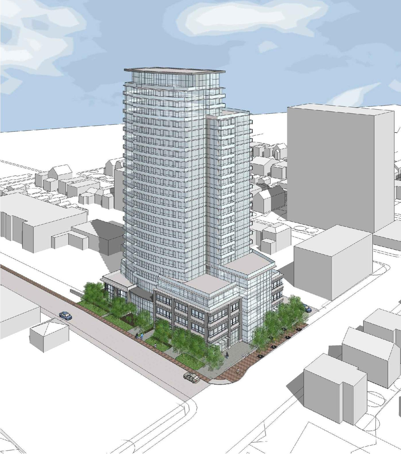 Rendering of building from page 32 of the file '1040 and 1050 Somerset Street West Urban Design Brief1'