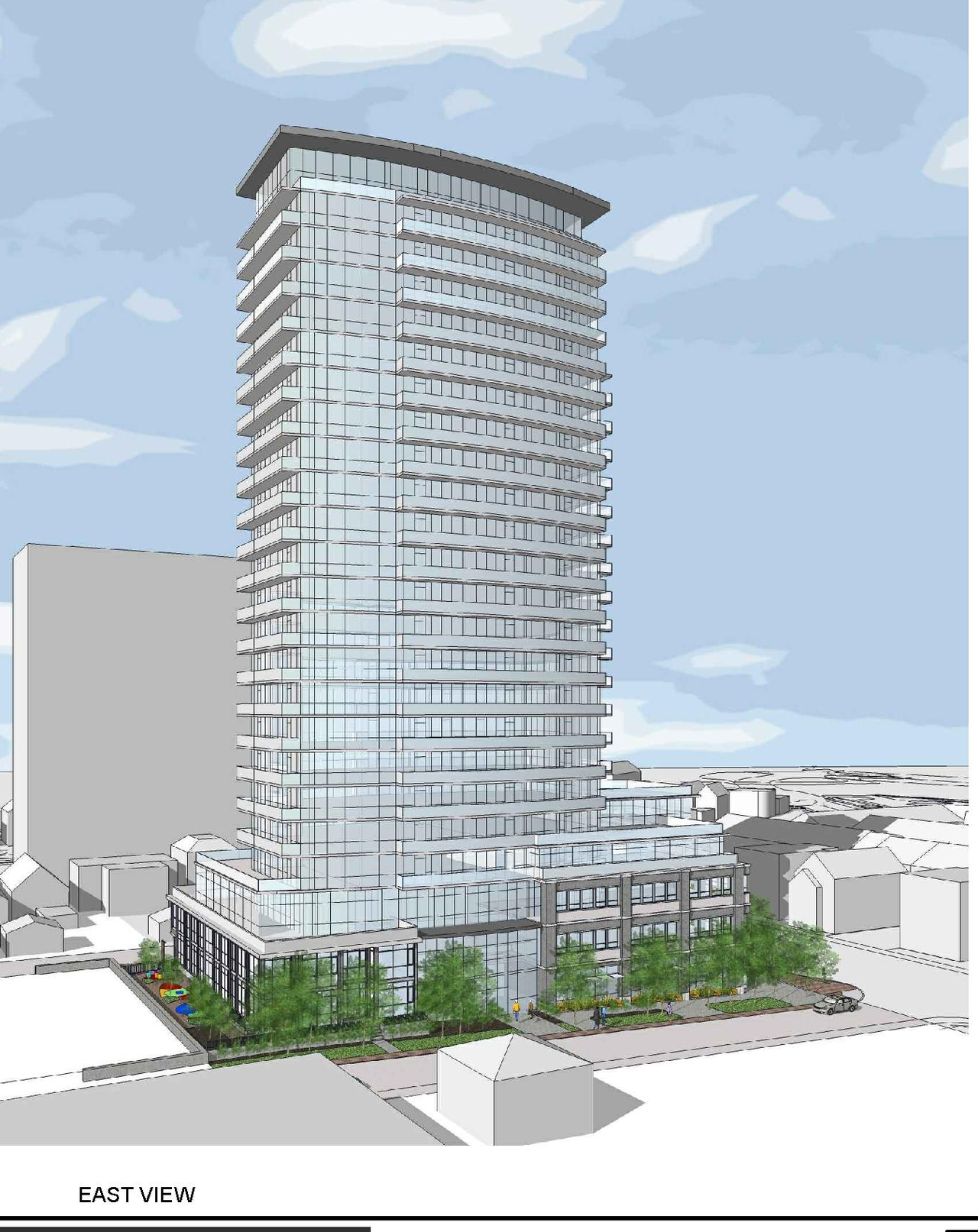Rendering of building from page 35 of the file '1040 and 1050 Somerset Street West Urban Design Brief1'