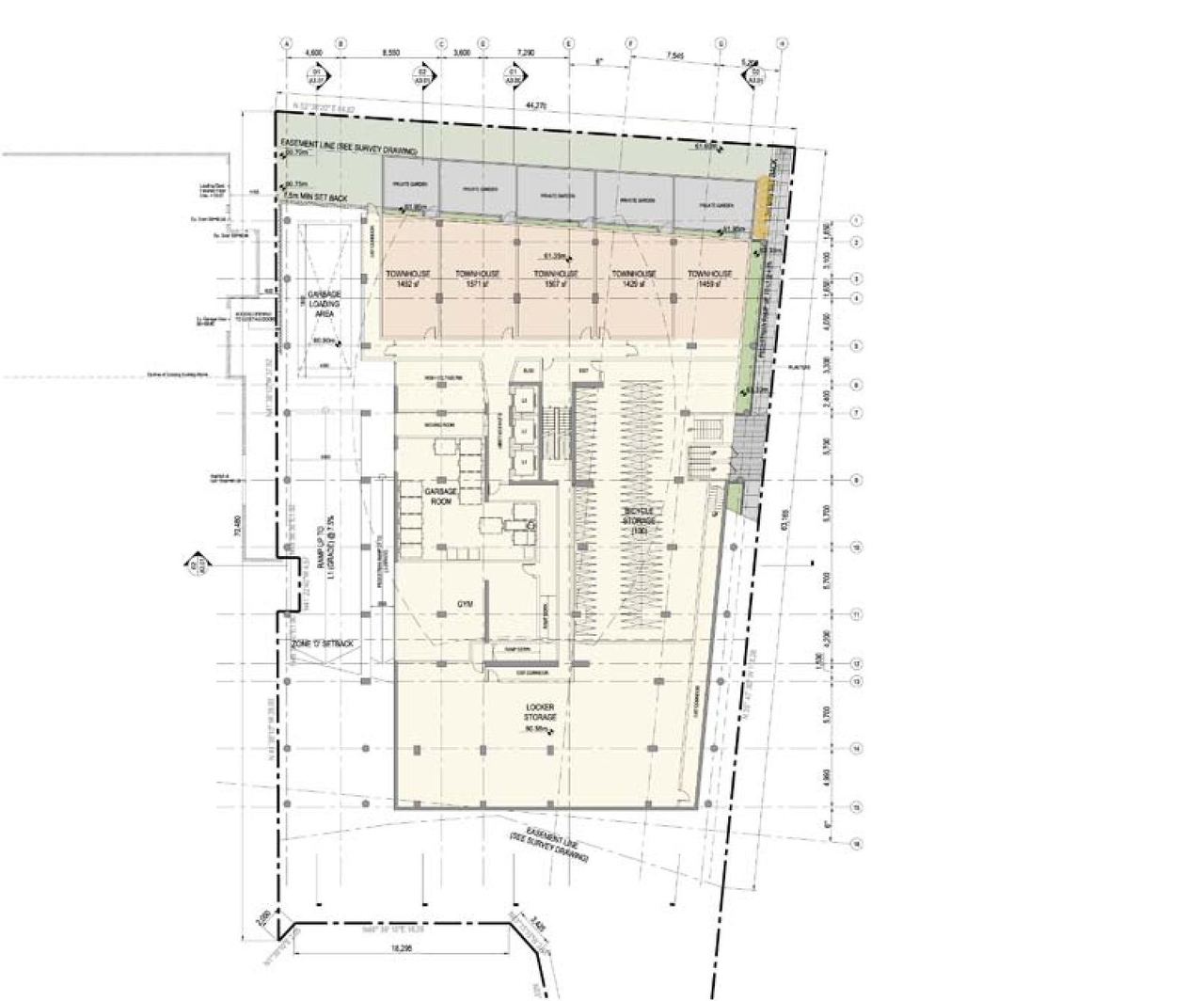 Floor plan for project from page 11 of the file 'Urban Design Review Panel Formal Submission 2'