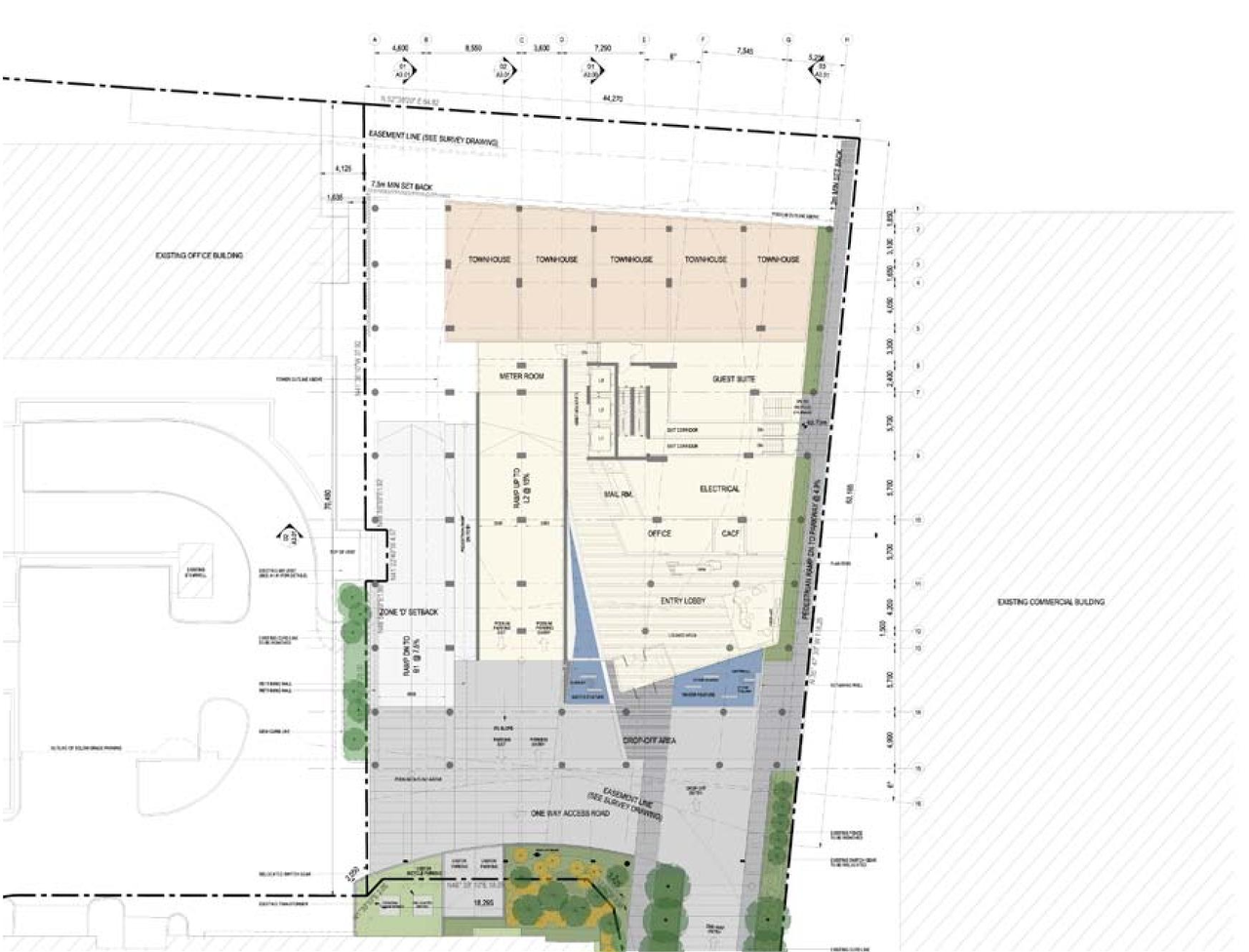 Floor plan for project from page 12 of the file 'Urban Design Review Panel Formal Submission 2'