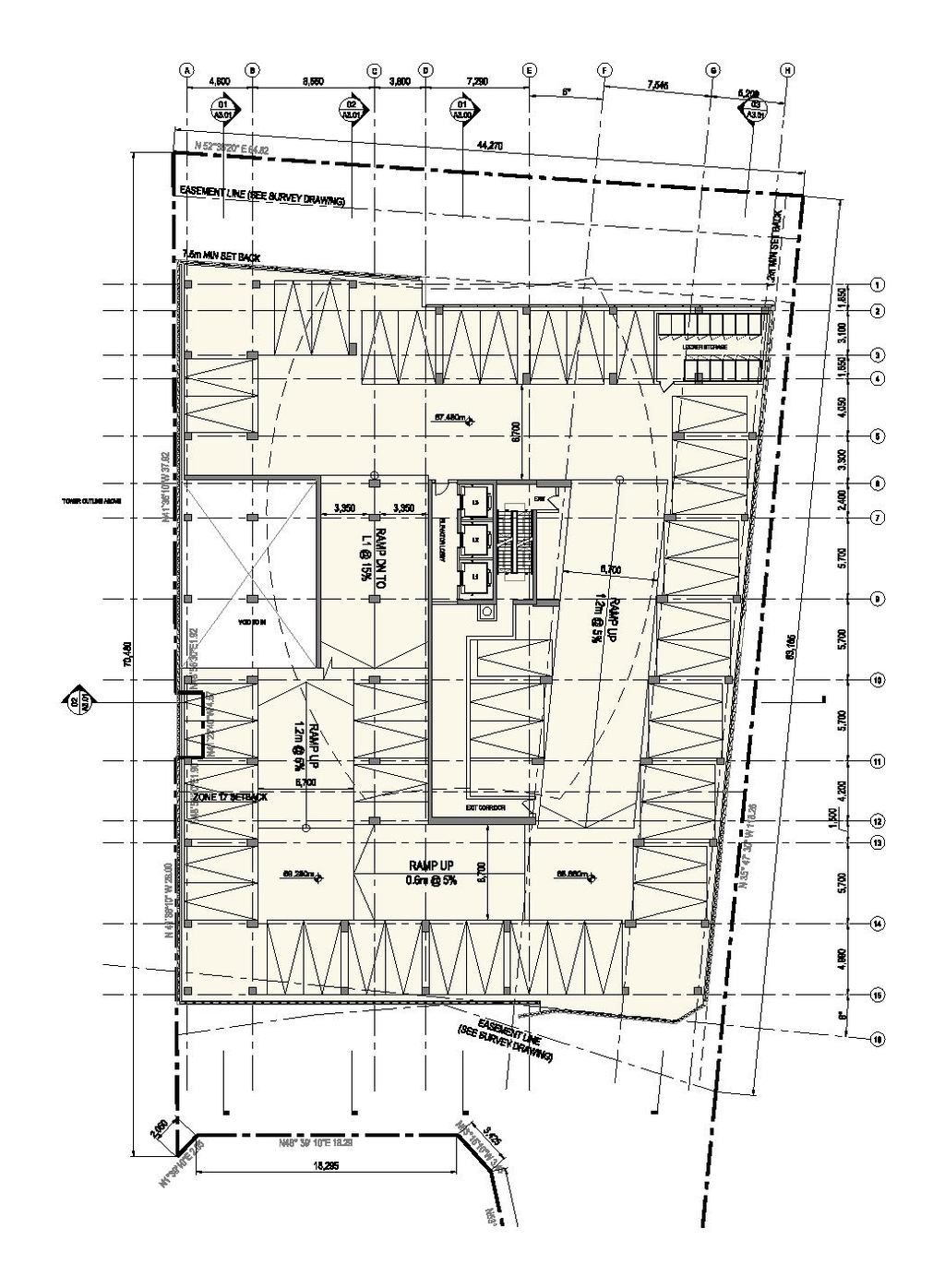 Floor plan for project from page 13 of the file 'Urban Design Review Panel Formal Submission 2'