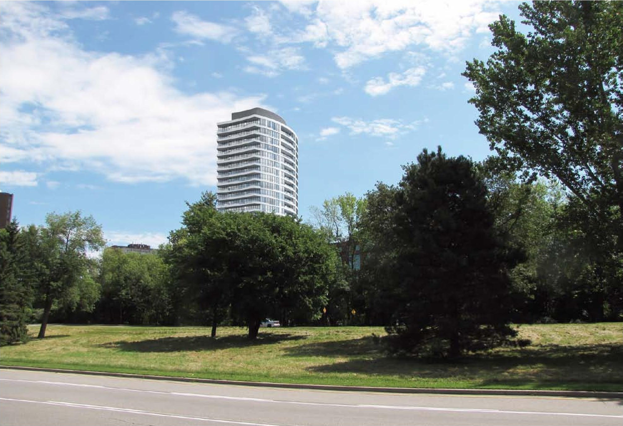 Rendering of building from page 27 of the file 'Urban Design Review Panel Formal Submission 2'