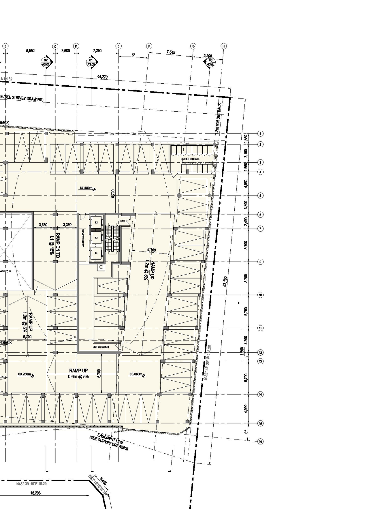 Floor plan for project from page 14 of the file 'Urban Design Review Panel Formal Submission1'