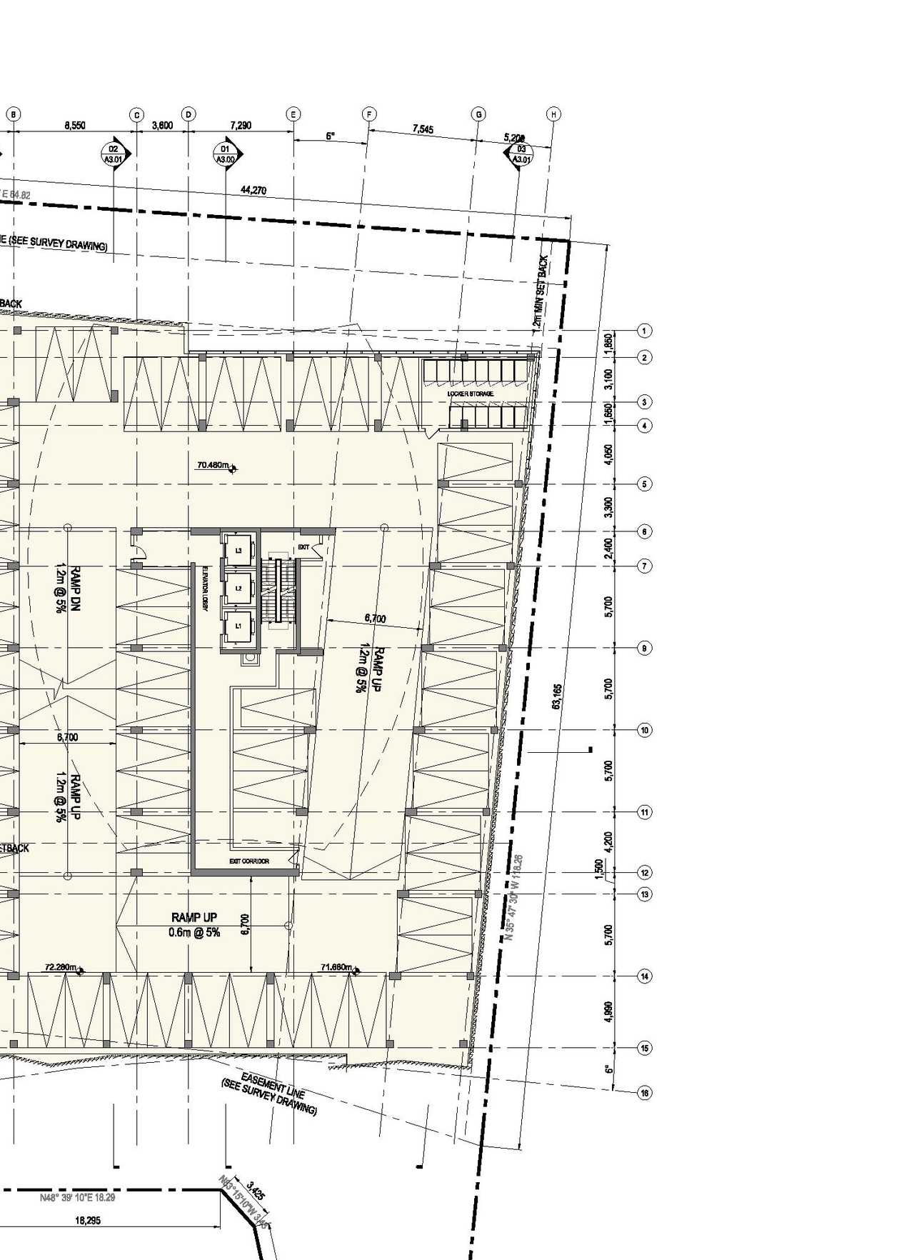 Floor plan for project from page 15 of the file 'Urban Design Review Panel Formal Submission1'