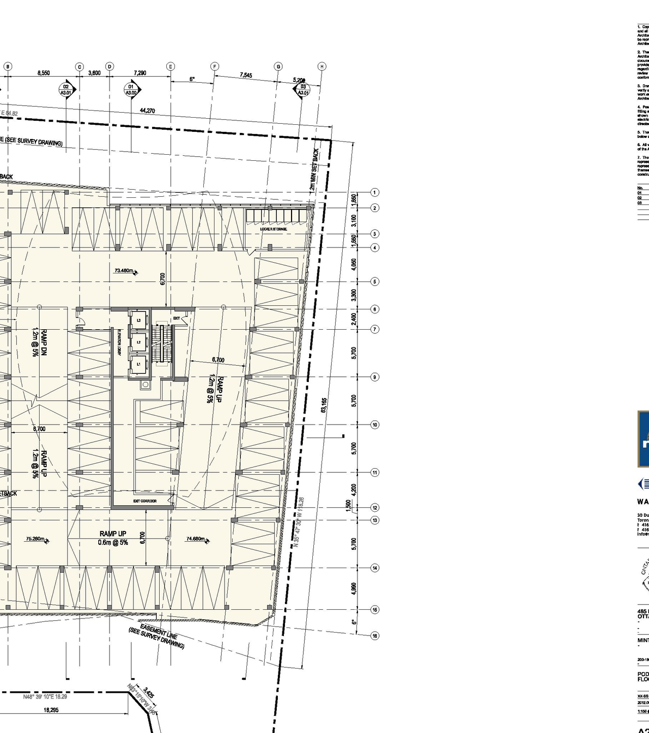 Floor plan for project from page 16 of the file 'Urban Design Review Panel Formal Submission1'