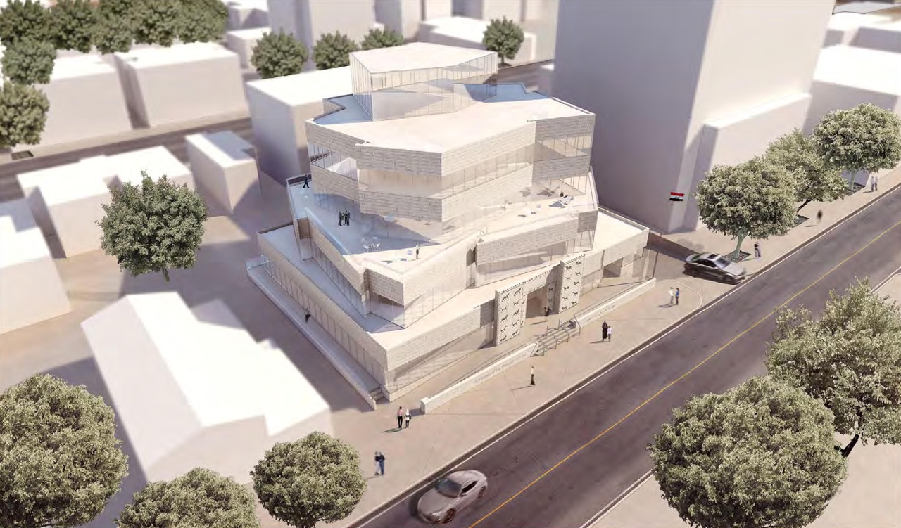 Rendering of building from page 17 of the file 'Formal Design Review Submission.'