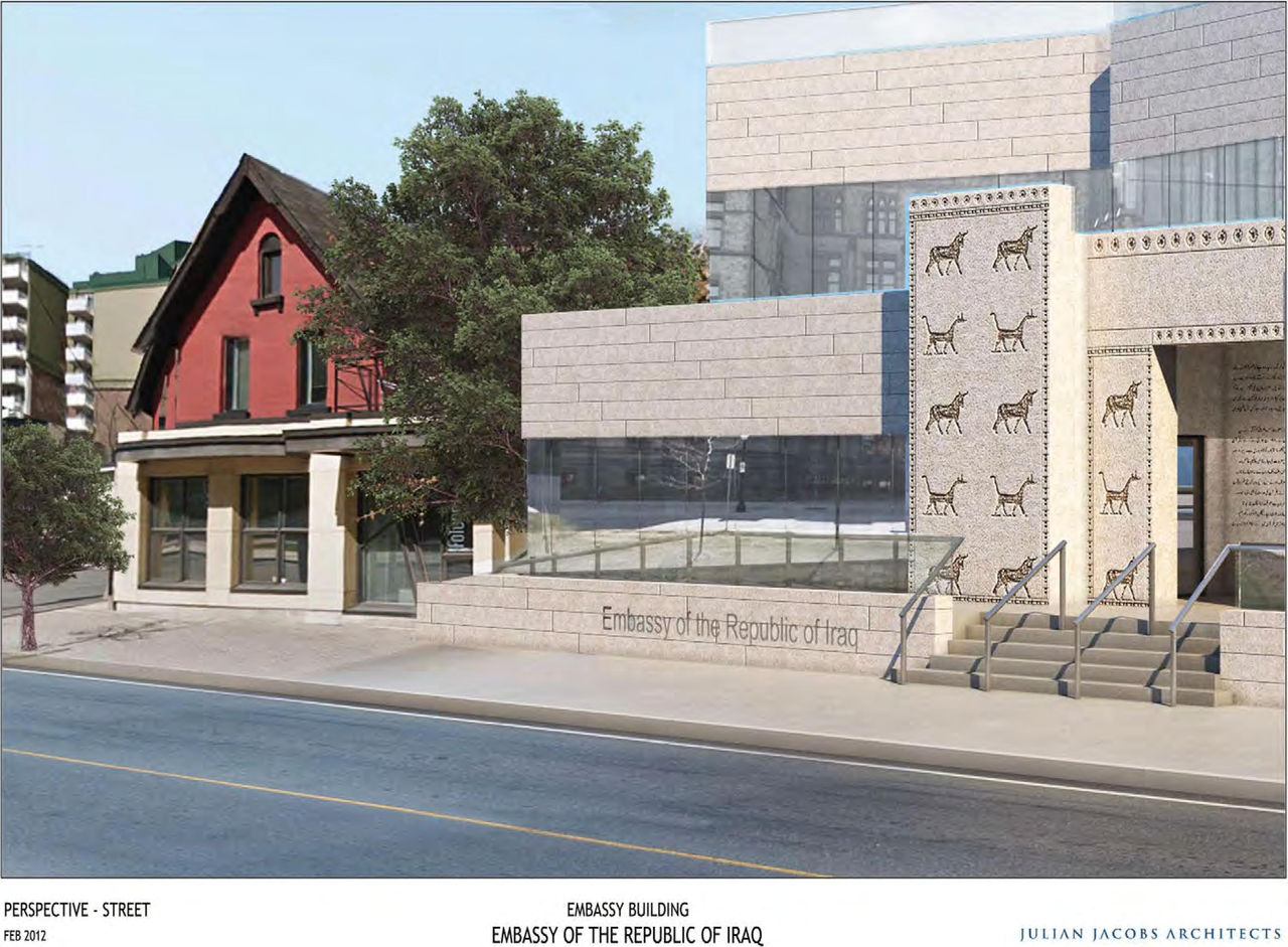 Rendering of building from page 21 of the file 'Formal Design Review Submission.'