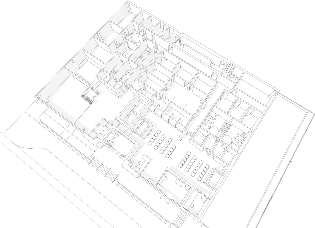 Floor plan for project from page 44 of the file 'Formal Design Review Submission.'