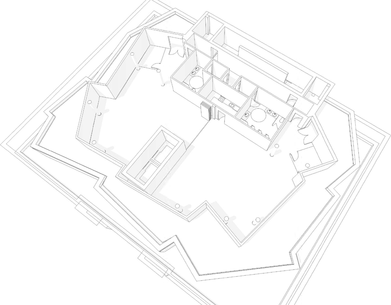 Floor plan for project from page 48 of the file 'Formal Design Review Submission.'