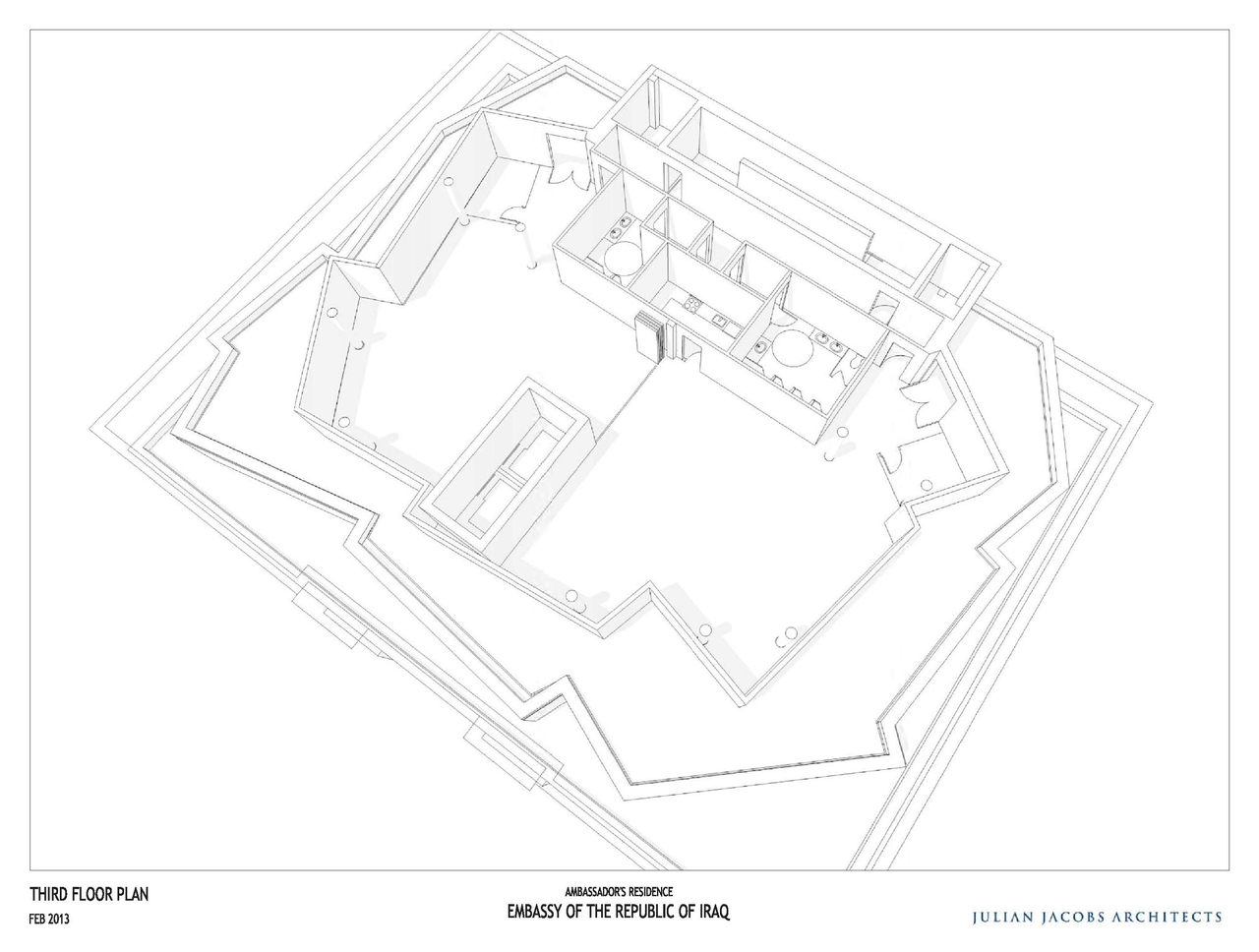 Floor plan for project from page 48 of the file 'Formal Design Review Submission.'