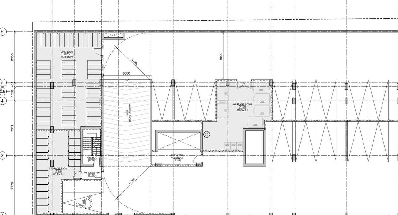 Floor plan for project from page 18 of the file '93 Norman - UDRP Presentation May 2021'