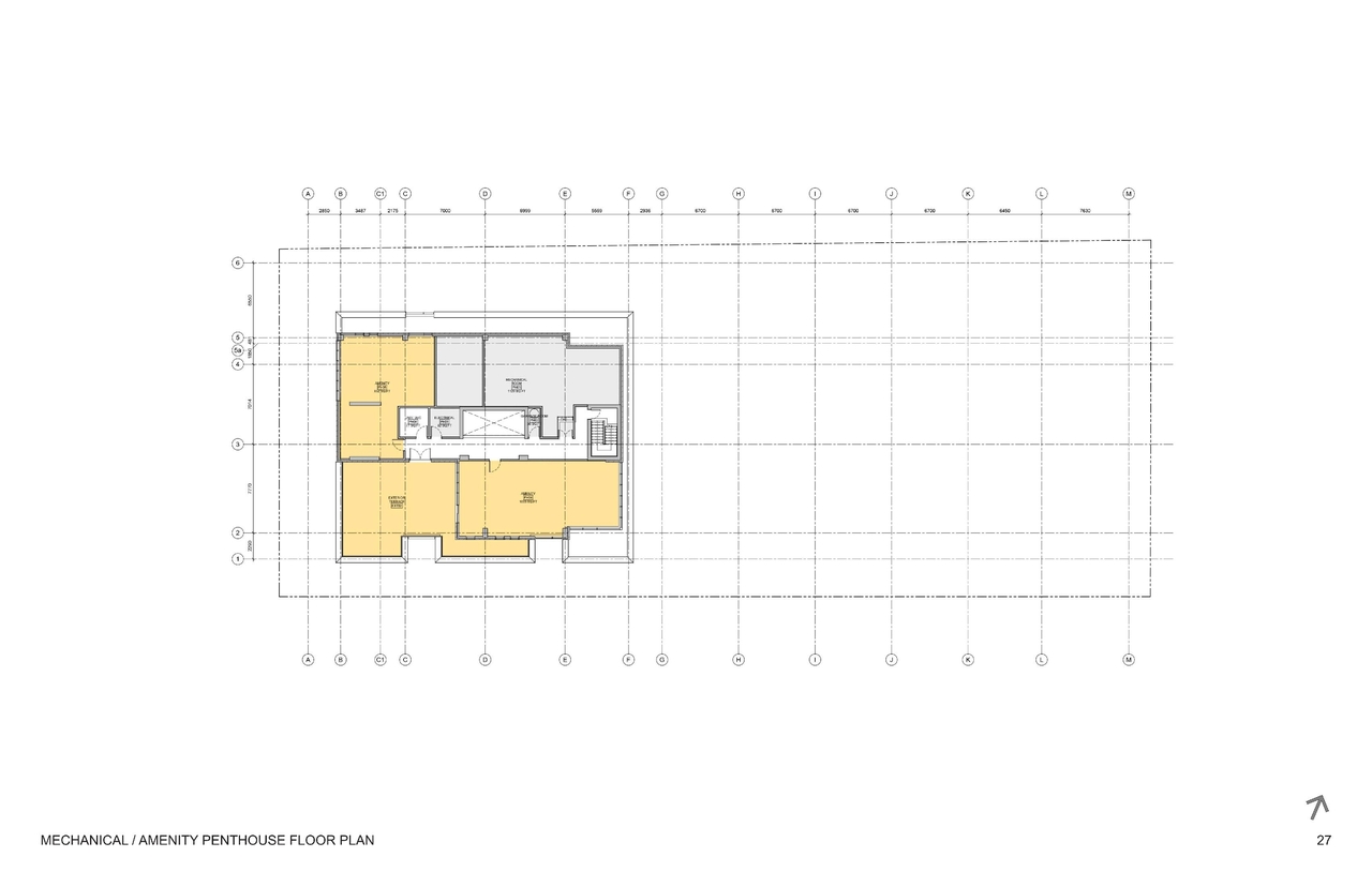 Floor plan for project from page 27 of the file '93 Norman - UDRP Presentation May 2021'