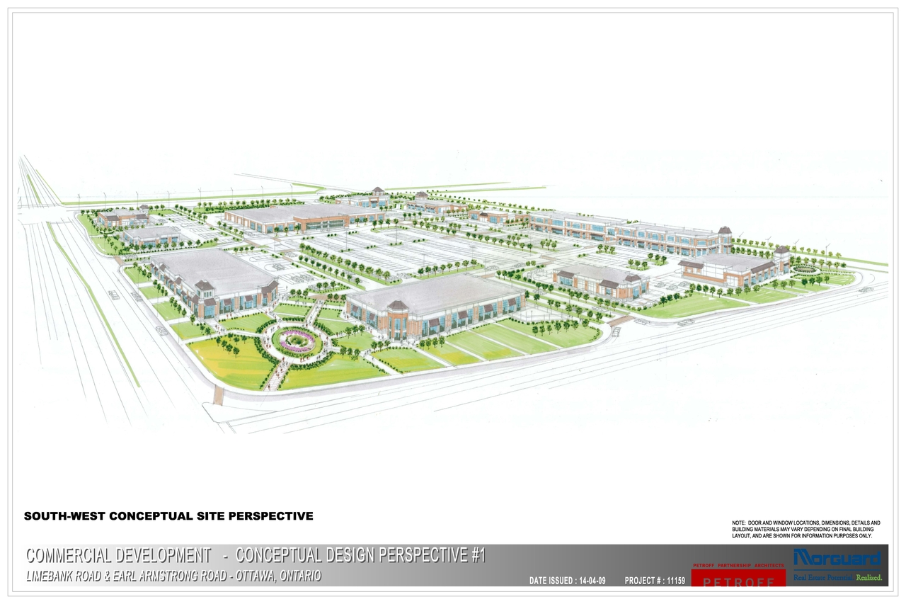 Construction site plan for project from page 1 of the file 'D07-12-14-0067 Elevations - Renderings'