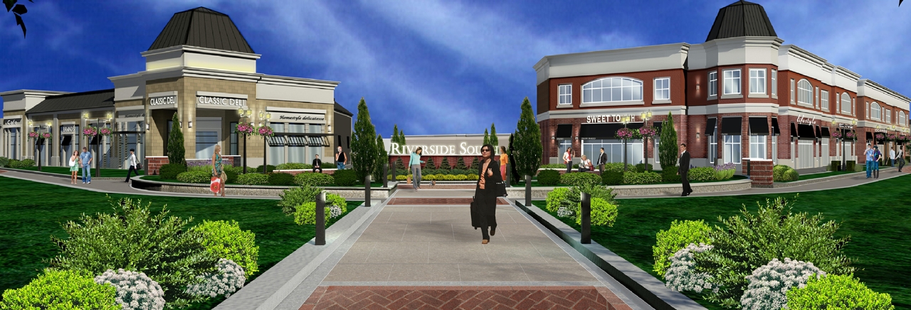 Rendering of building from page 3 of the file 'D07-12-14-0067 Elevations - Renderings'