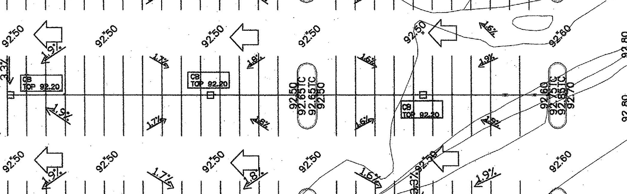 Construction site plan for project from page 112 of the file 'D07-12-14-0067 Servicing Design Brief, Storm Report and Engineering Plans Sub2'