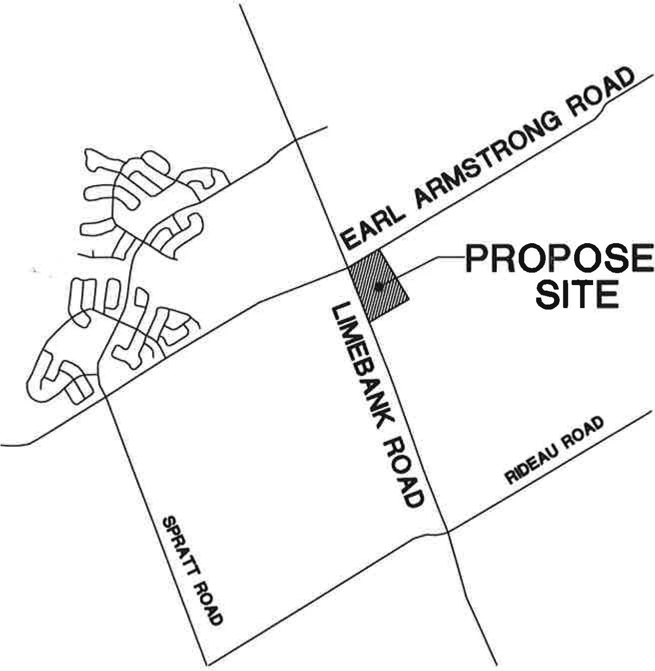 Construction site plan for project from page 35 of the file 'D07-12-14-0067 Servicing Design Brief, Storm Report and Engineering Plans Sub2'