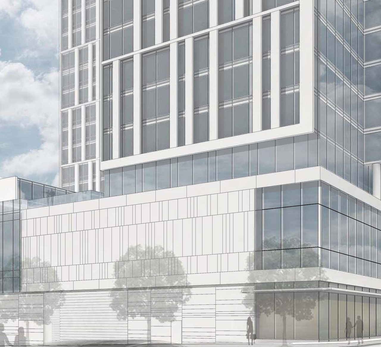 Rendering of building from page 35 of the file 'D07-12-15-0117 Design Brief'