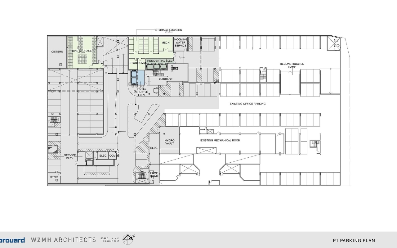 Floor plan for project from page 46 of the file 'D07-12-15-0117 Design Brief'