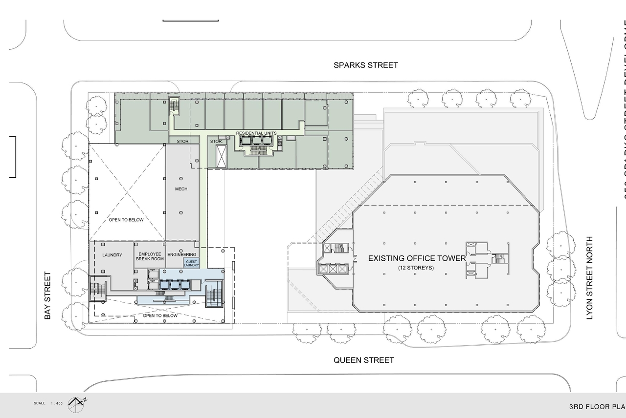 Floor plan for project from page 49 of the file 'D07-12-15-0117 Design Brief'