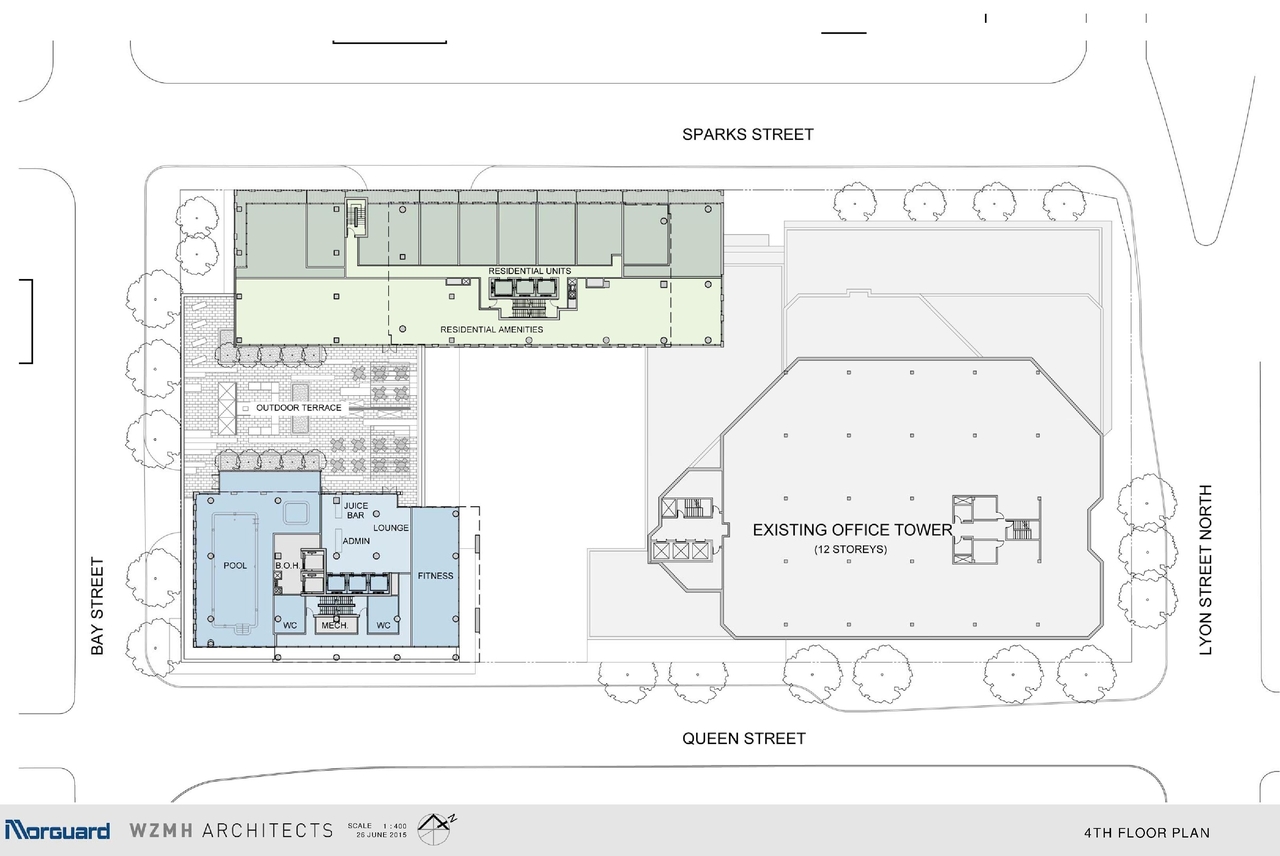 Floor plan for project from page 50 of the file 'D07-12-15-0117 Design Brief'