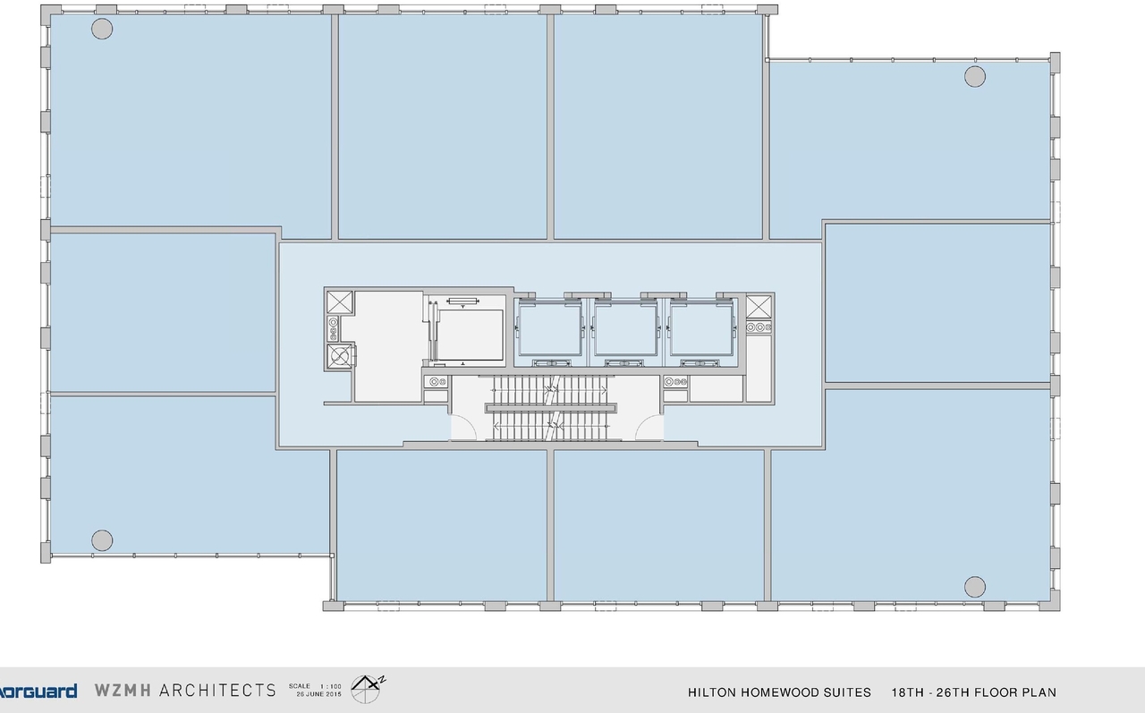 Floor plan for project from page 54 of the file 'D07-12-15-0117 Design Brief'