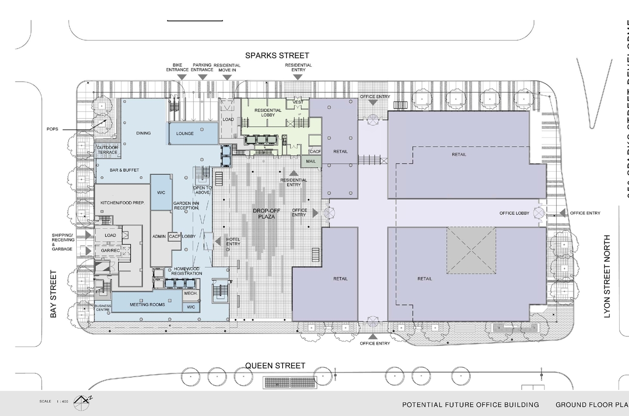 Floor plan for project from page 75 of the file 'D07-12-15-0117 Design Brief'