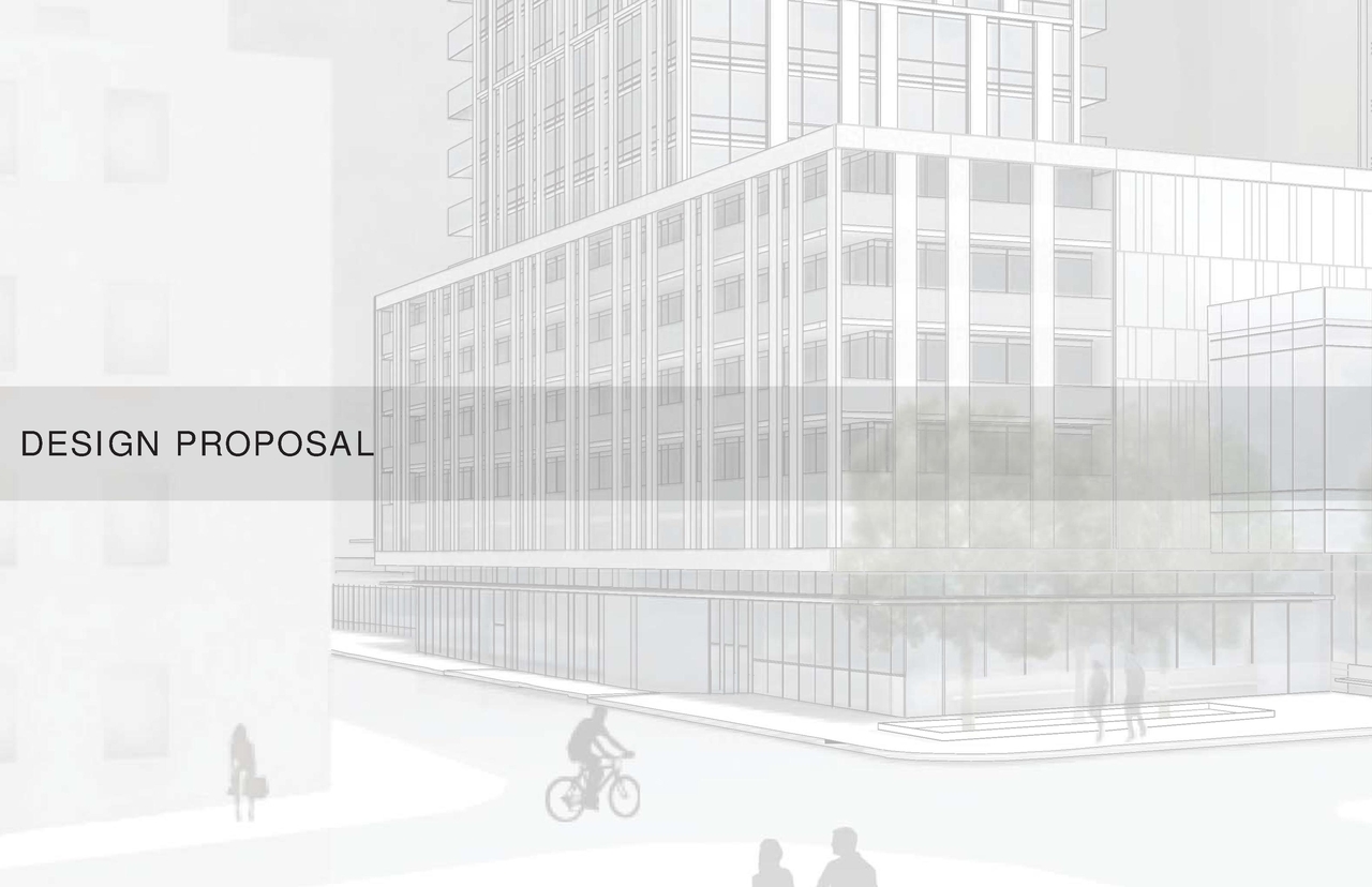 Rendering of building from page 33 of the file 'D07-12-15-0117 Design Brief REVISION 1'