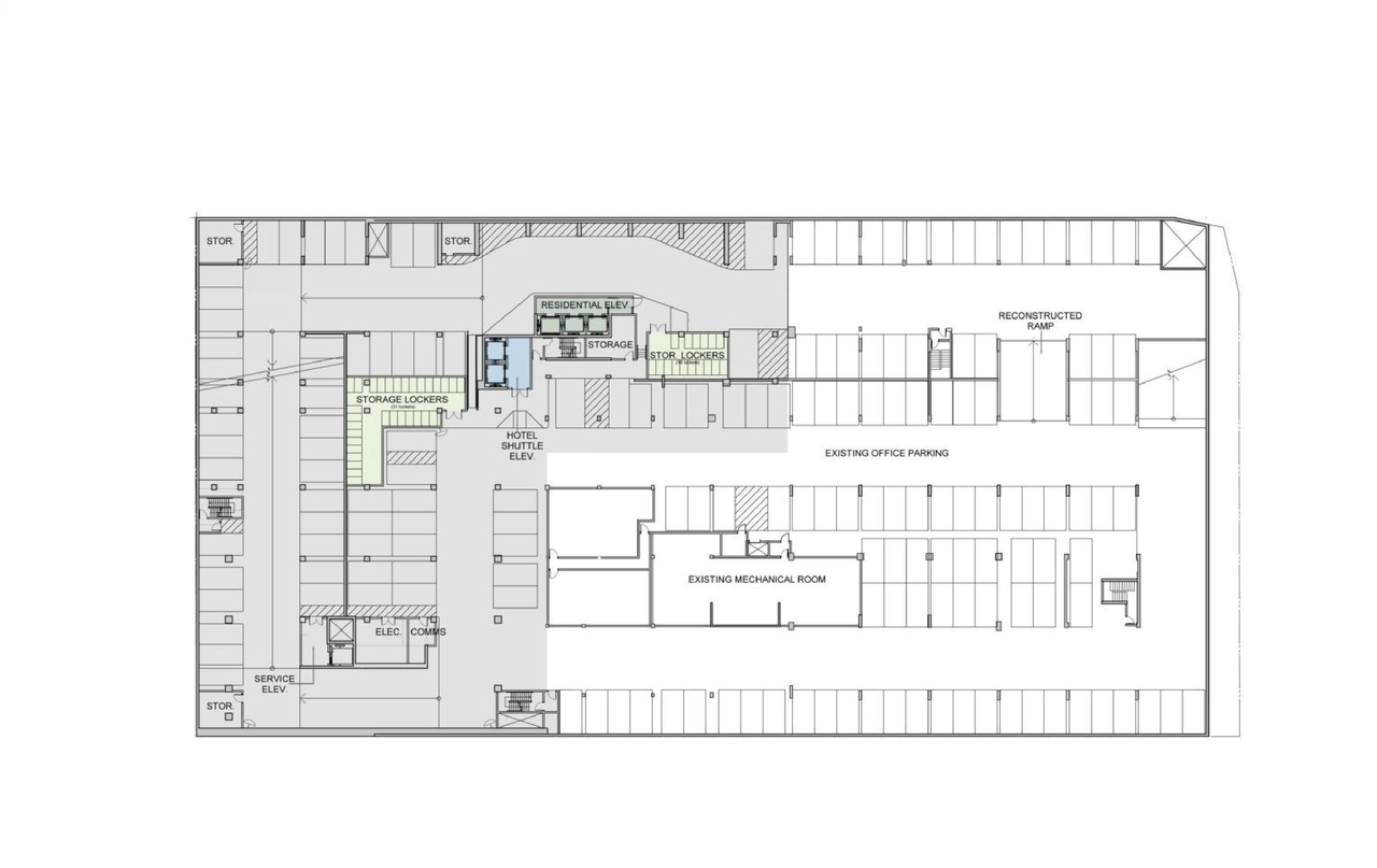 Floor plan for project from page 38 of the file 'D07-12-15-0117 Design Brief REVISION 1'