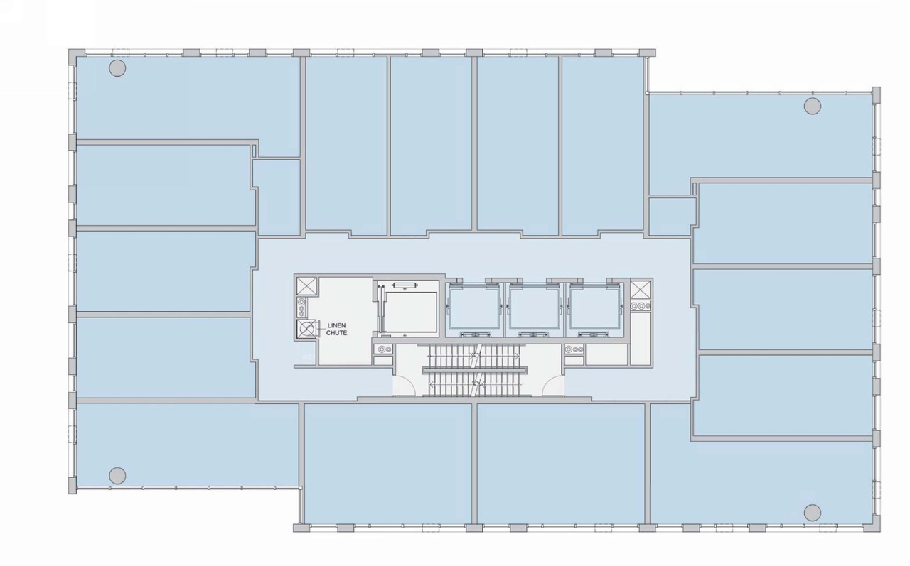 Floor plan for project from page 46 of the file 'D07-12-15-0117 Design Brief REVISION 1'