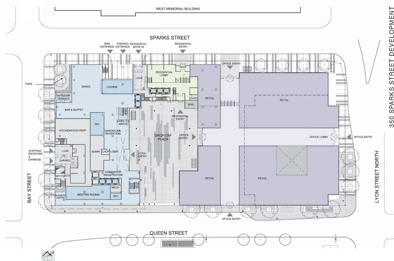 Floor plan for project from page 68 of the file 'D07-12-15-0117 Design Brief REVISION 1'