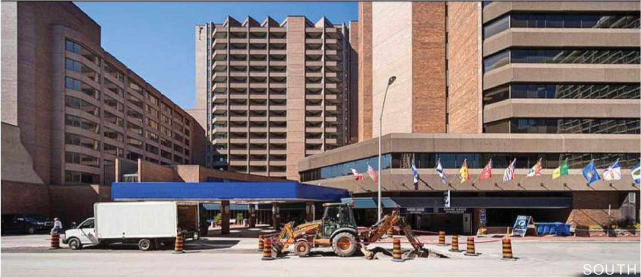 Rendering of building from page 8 of the file 'D07-12-15-0117 Design Brief REVISION 1'