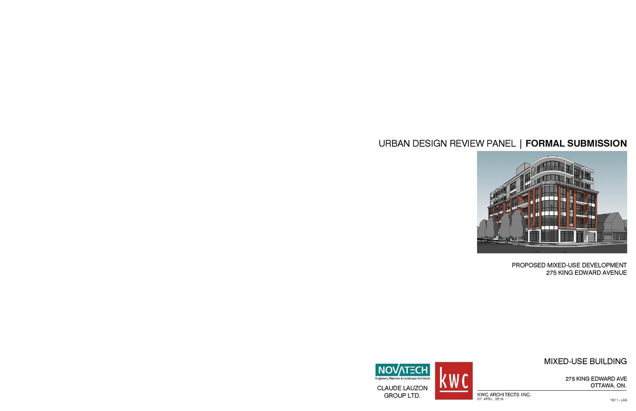 Image from page 1 of the file 'D07-12-16-0045 Urban Design Review Panel Submission'