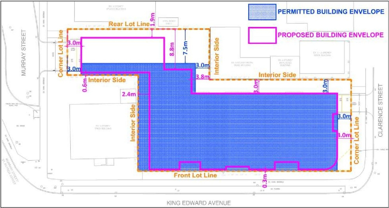Construction site plan for project from page 12 of the file 'D07-12-16-0045 Urban Design Review Panel Submission'
