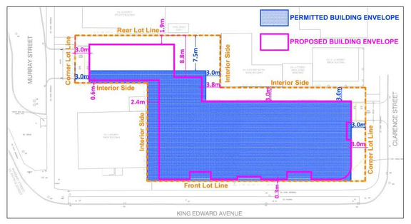 Construction site plan for project from page 12 of the file 'D07-12-16-0045 Urban Design Review Panel Submission'