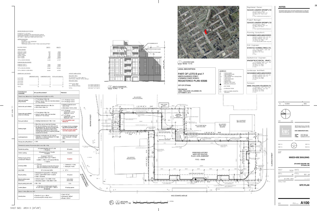 Construction site plan for project from page 26 of the file 'D07-12-16-0045 Urban Design Review Panel Submission'