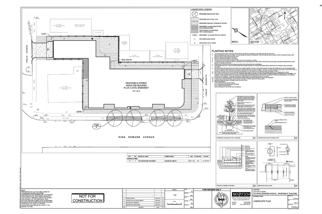 Construction site plan for project from page 27 of the file 'D07-12-16-0045 Urban Design Review Panel Submission'