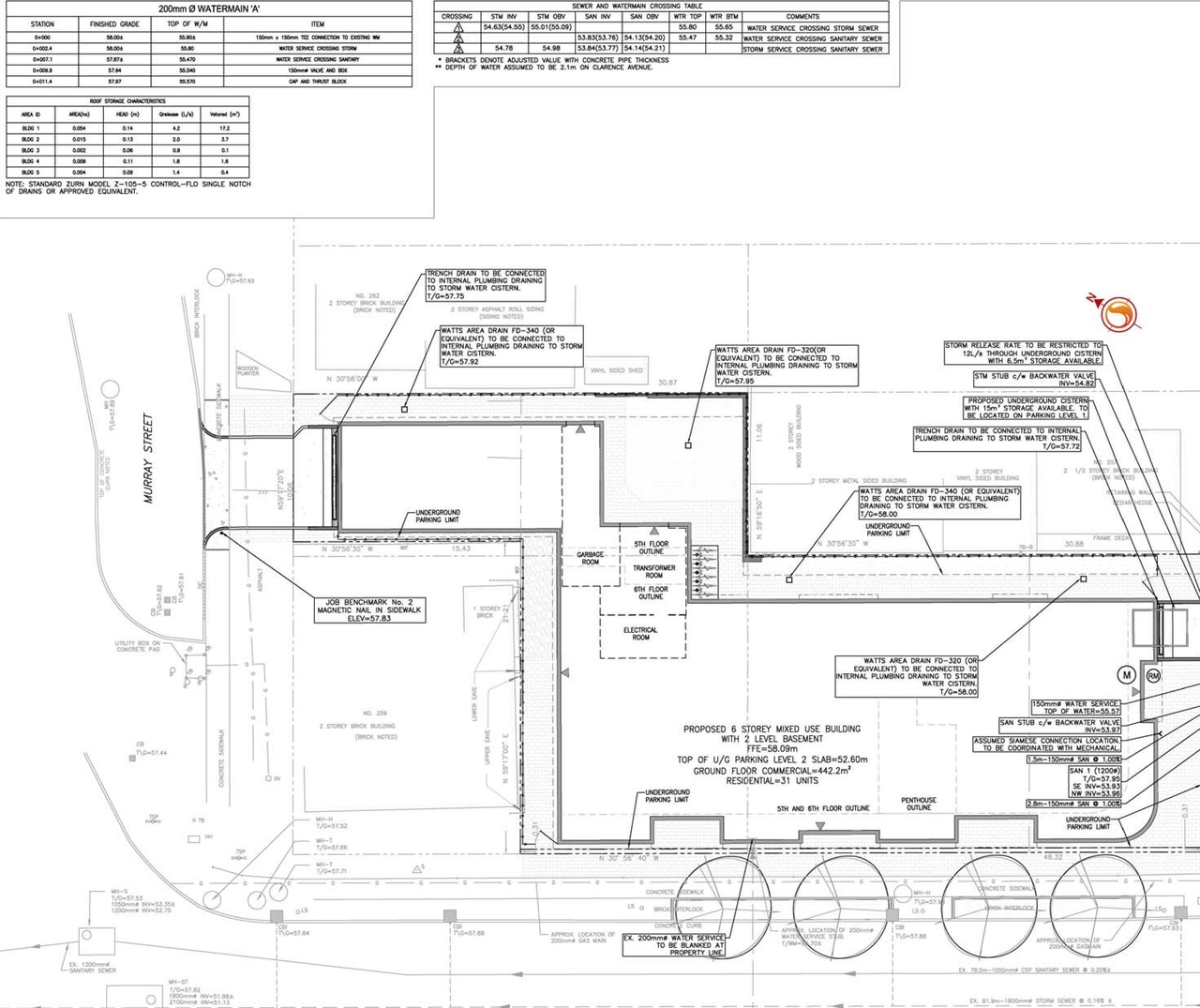 Construction site plan for project from page 28 of the file 'D07-12-16-0045 Urban Design Review Panel Submission'