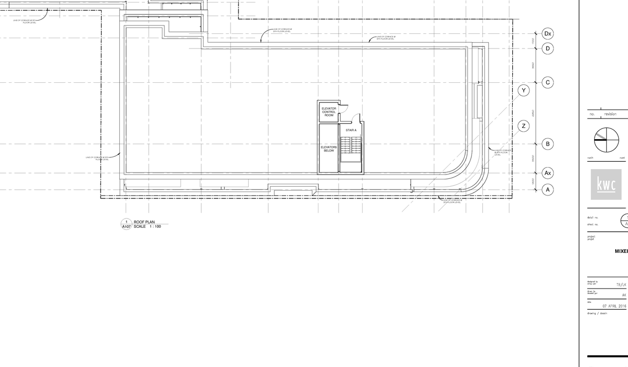 Floor plan for project from page 7 of the file 'D07-12-16-0045 Floor Plans'