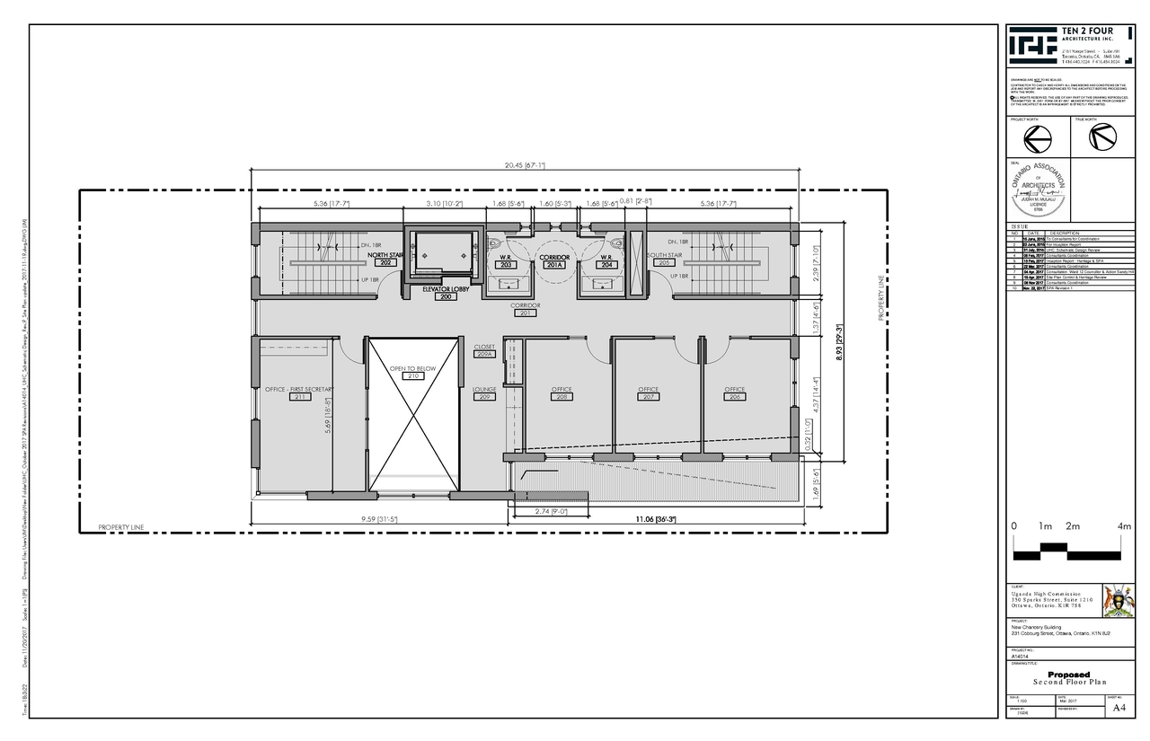 Floor plan for project from page 3 of the file 'Nov 2017 Revsied Floor Plans and Elevations'