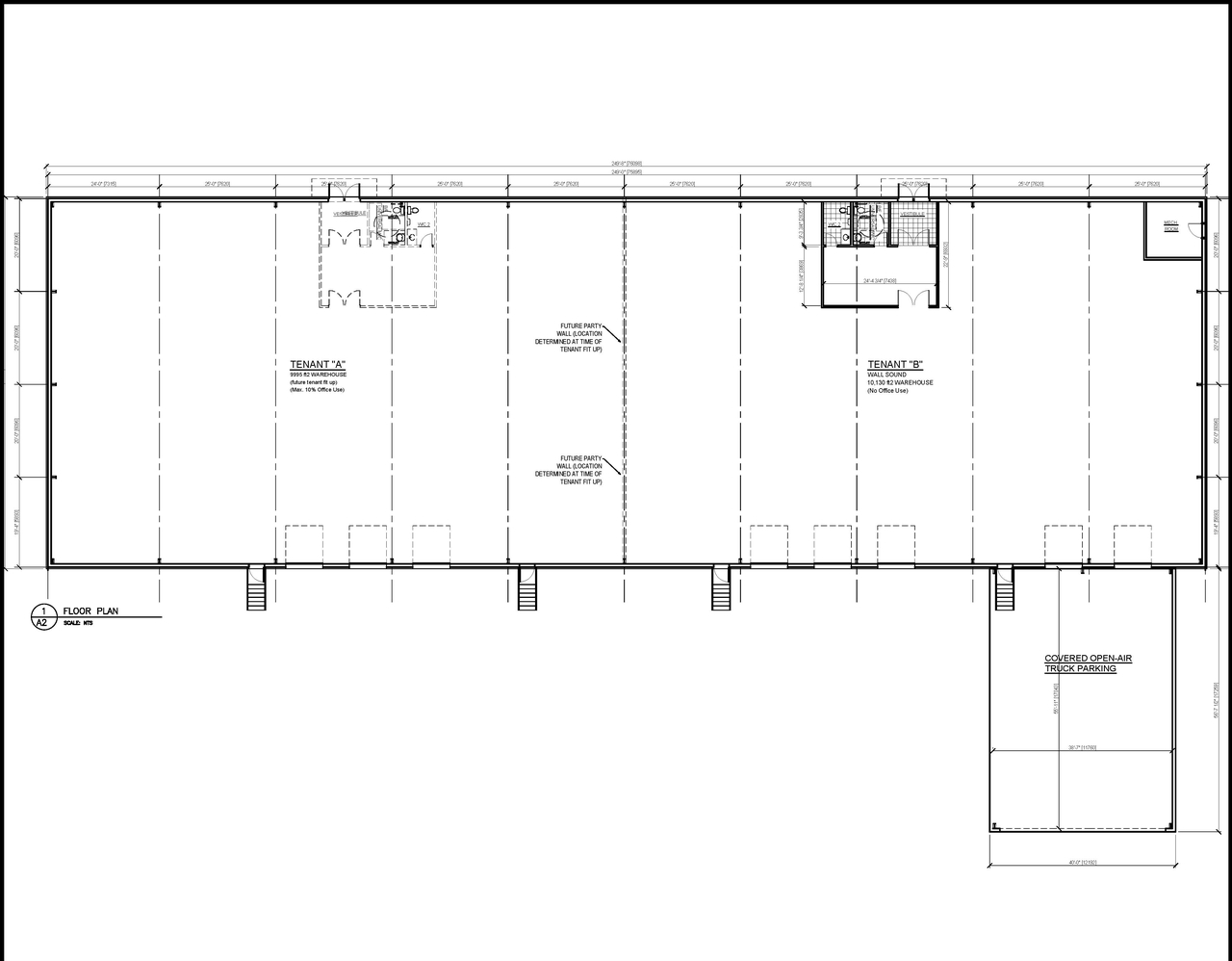 Floor plan for project from page 1 of the file 'D07-12-17-0112_Floor Plan_February 2020'