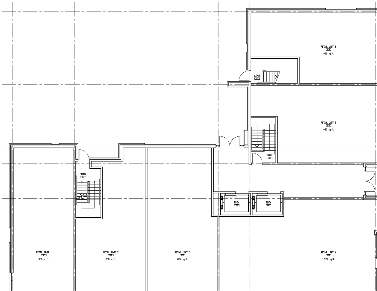 Construction site plan for project from page 1 of the file '2018-01-15 - Floor Plans - D07-12-17-0169'